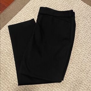 Liz Claiborne Black Emma Ankle Pants - Size 12